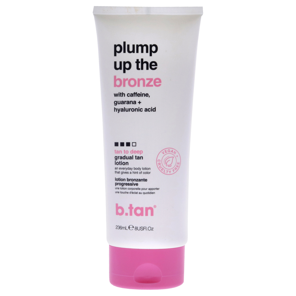 Plump Up The Bronze Gradual Tan Lotion - Tan To Deep BY B.Tan 8 oz Bronzer